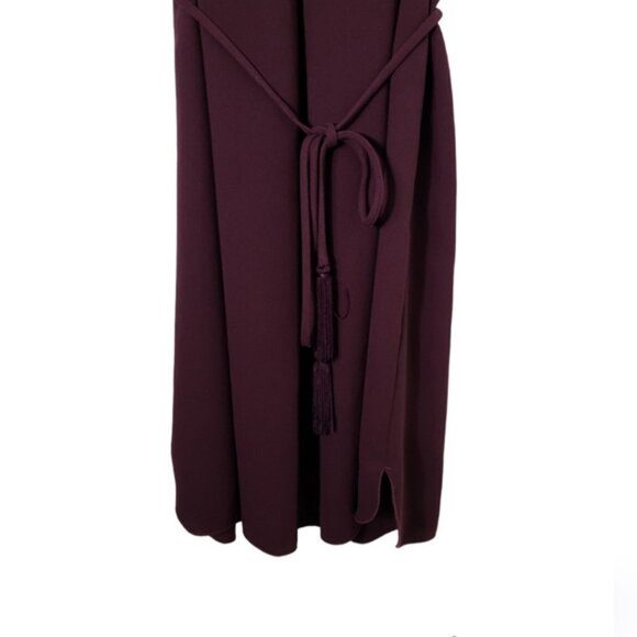 ARITZIA WILFRED Monge Burgundy Dress Women's Size XXS - Picture 8 of 16